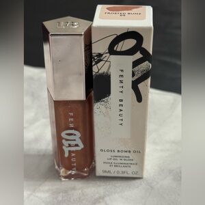 NIB Fenty Beauty Gloss Bomb Oil Luminizing Lip Oil in Shade Frosted Bunz